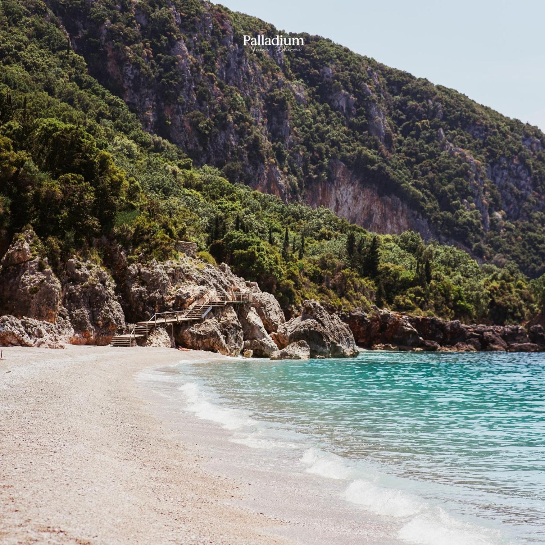 Palladium Beach Hotel- Private Beach Included Dhermi Exterior photo